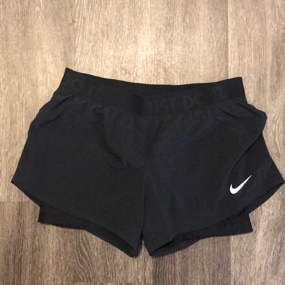 Nike Black Running Shorts with Spandex
